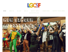 Tablet Screenshot of lgcsf.org